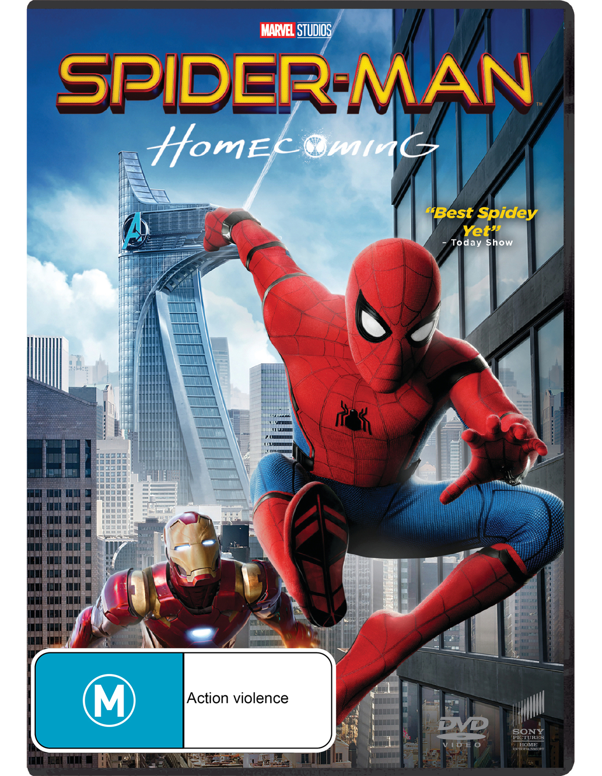 Spider-Man: Homecoming on DVD image
