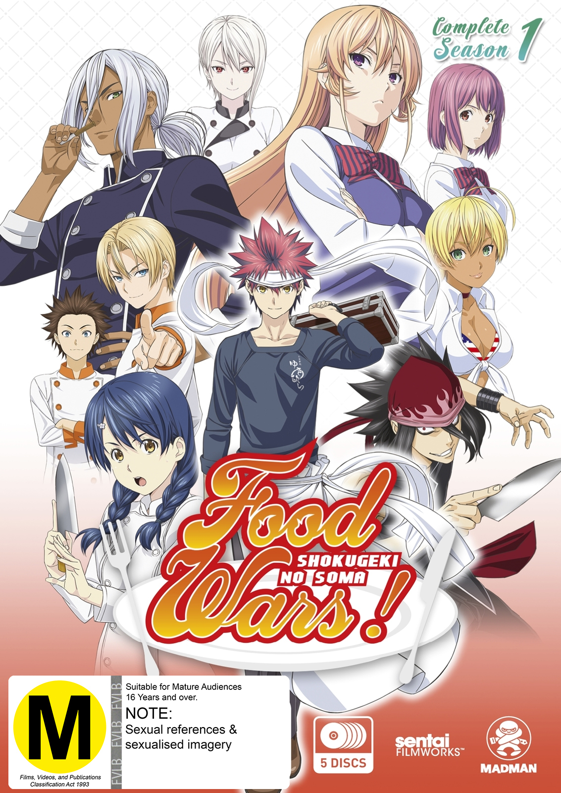 Food Wars - Complete Season 1 on DVD image