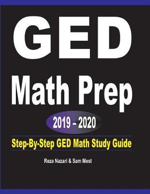 GED Math Prep 2019 - 2020 by Reza Nazari image