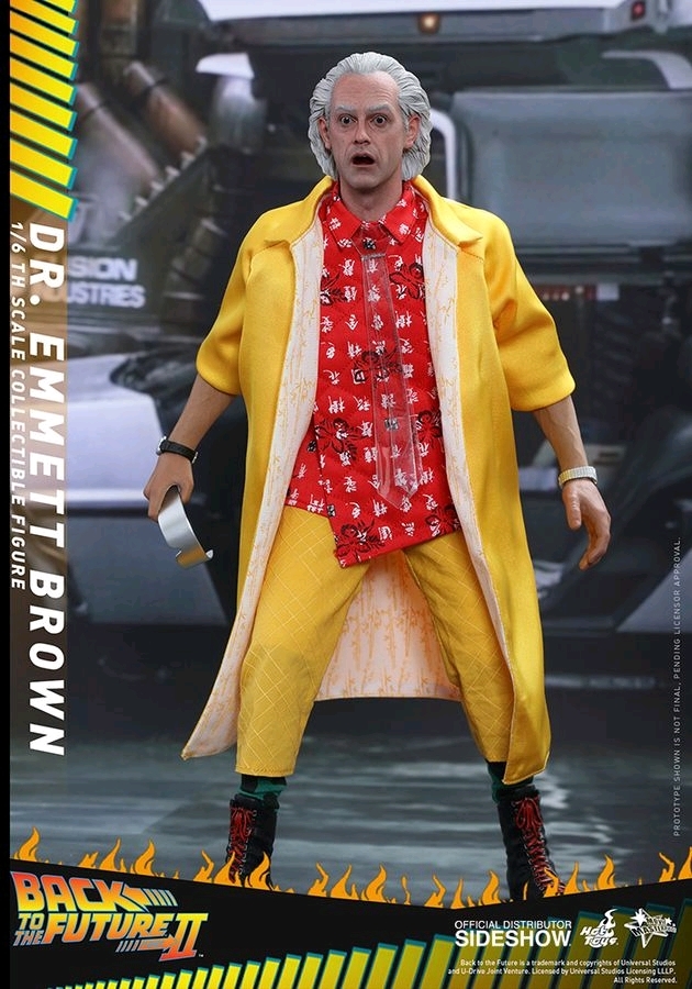 Back To The Future: Dr Emmett Brown - 12" Articulated Figure image