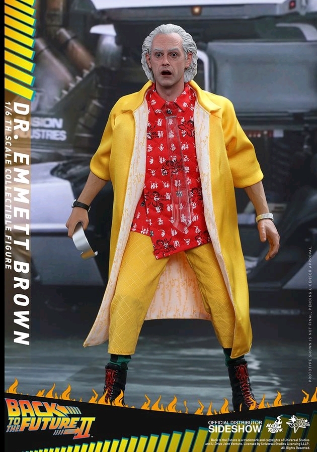 Dr Emmett Brown - 12" Articulated Figure image