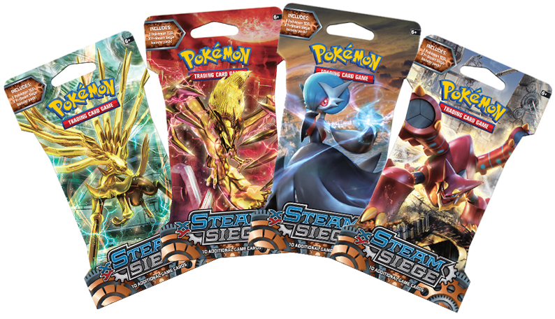 Pokemon TCG XY Steam Siege Blister image