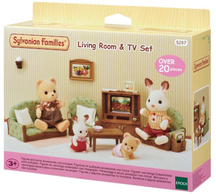 Sylvanian Families: Living Room & TV Set image