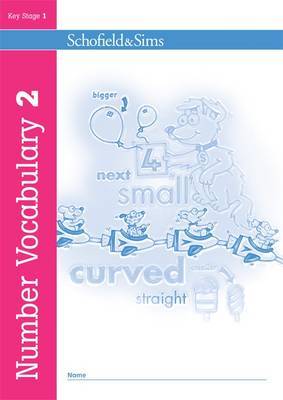 Number Vocabulary Book 2 by Sally Johnson image