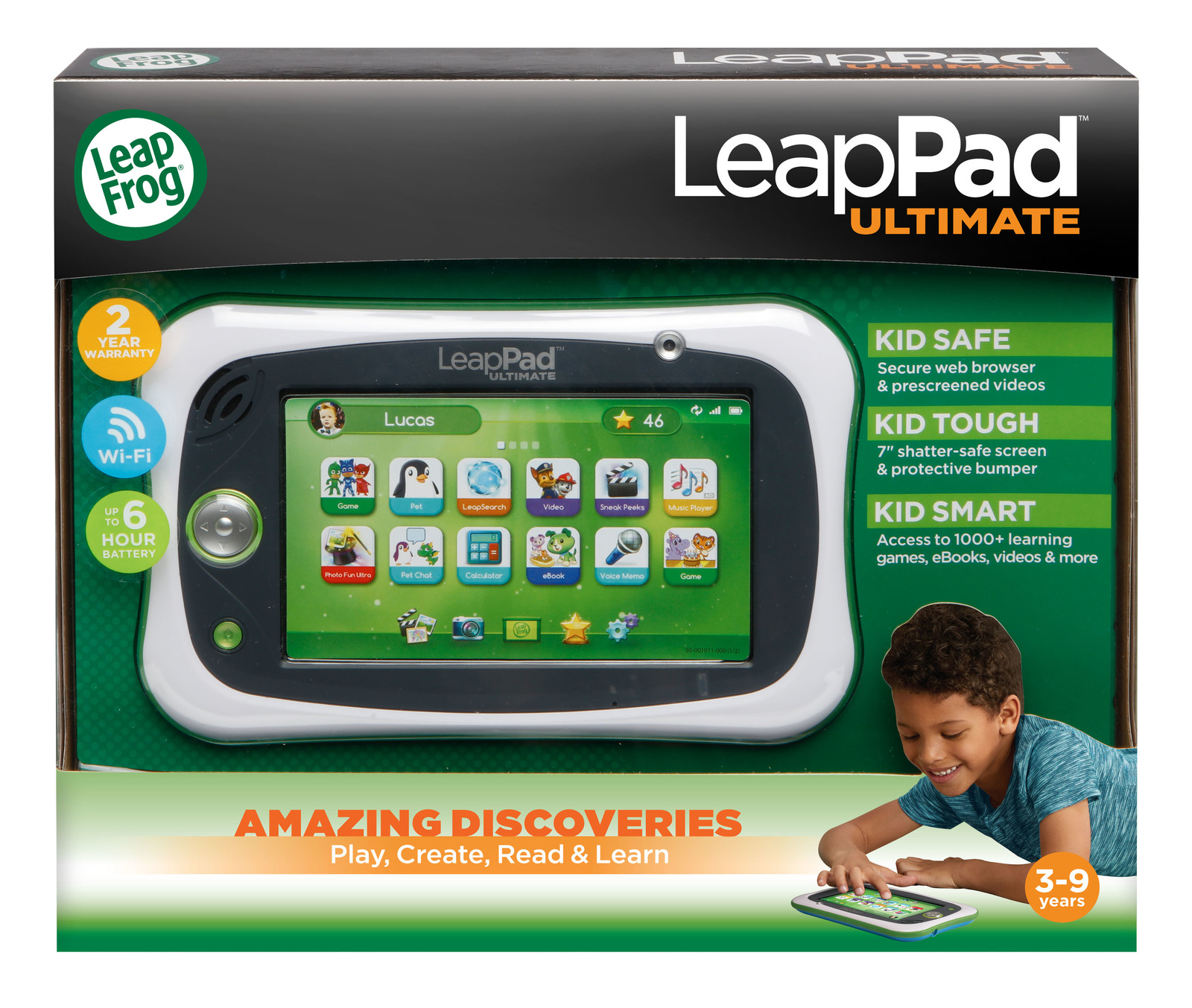Buy LeapFrog LeapPad Ultimate Green (with case) at Mighty Ape NZ
