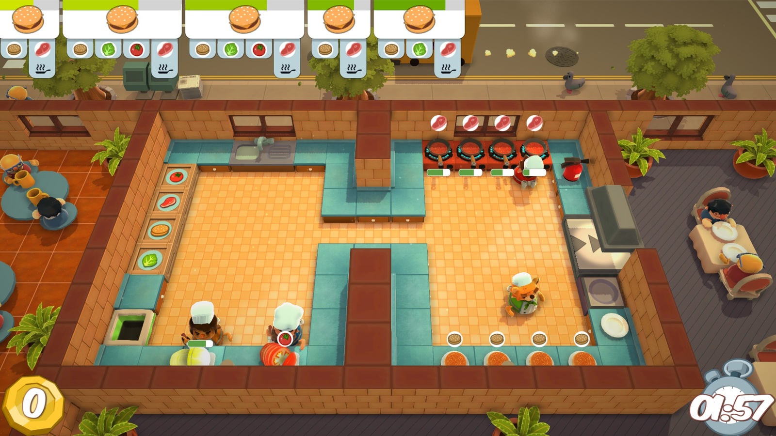 Overcooked Gourmet Edition for PS4 image