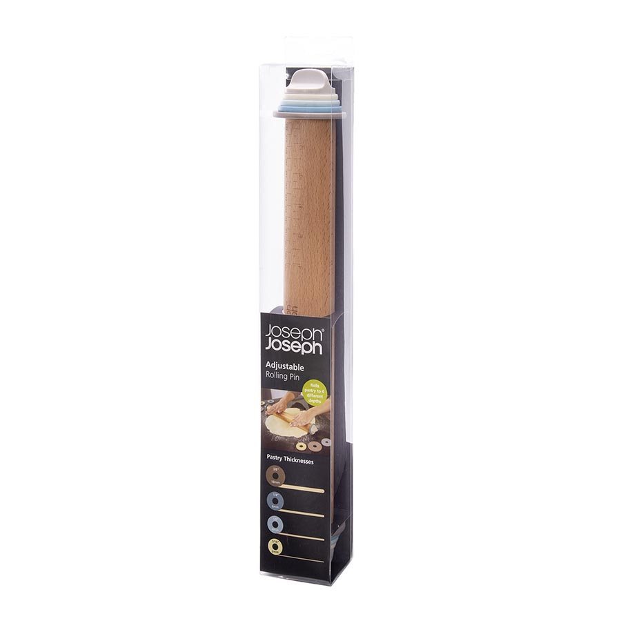 Joseph Joseph Adjustable Rolling Pin Pastel at Mighty Ape NZ