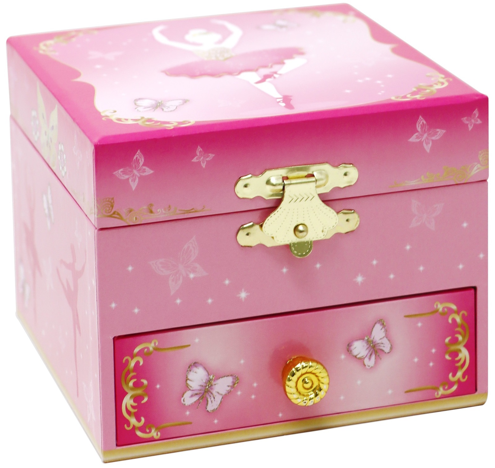 Buy Pink Poppy Ballet Musical Jewellery Box (Small) at Mighty Ape NZ