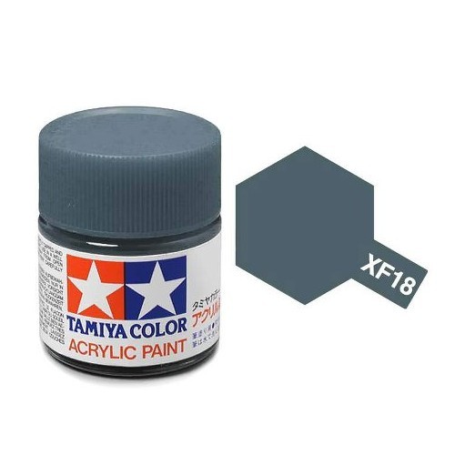 Tamiya Acrylic: Medium Blue (XF18)