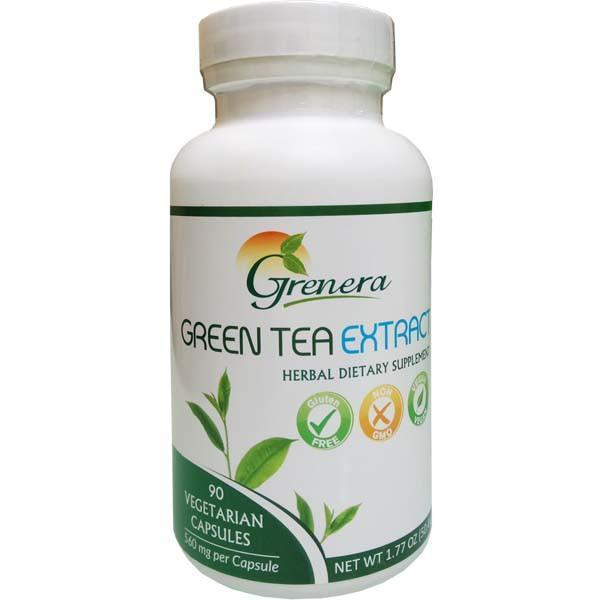 Grenera Green Tea Extract Capsules (90 Caps) image