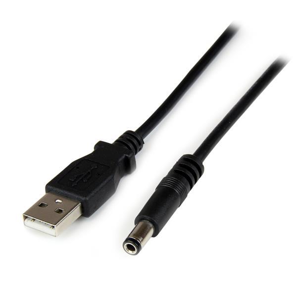 StarTech: USB to 5.5mm Power Cable - Type N Barrel (1m) image