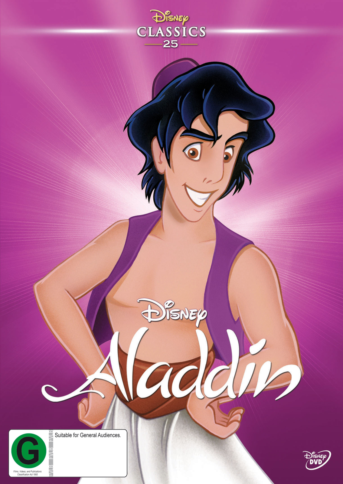 Aladdin on DVD image