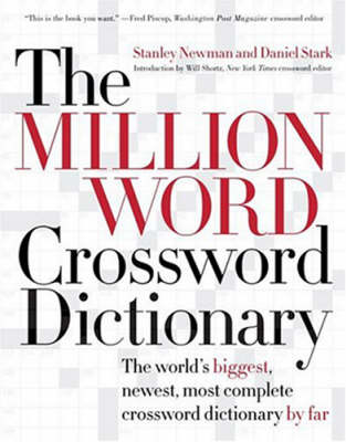 The Million World Crossword Dictionary by Stanley Newman image