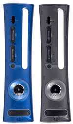 Joytech Faceplate (Twin) - Black/Blue on X360