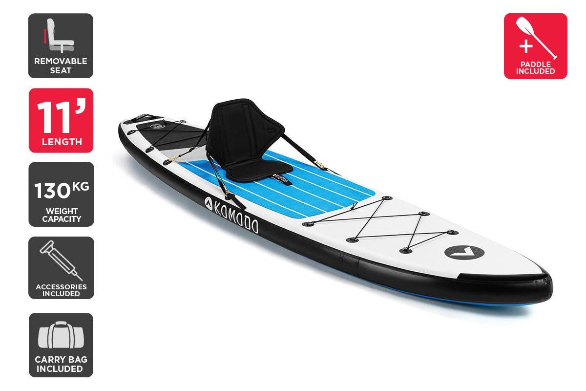 Buy Komodo Inflatable Stand Up Paddle Board 11' + Accessories SUP at