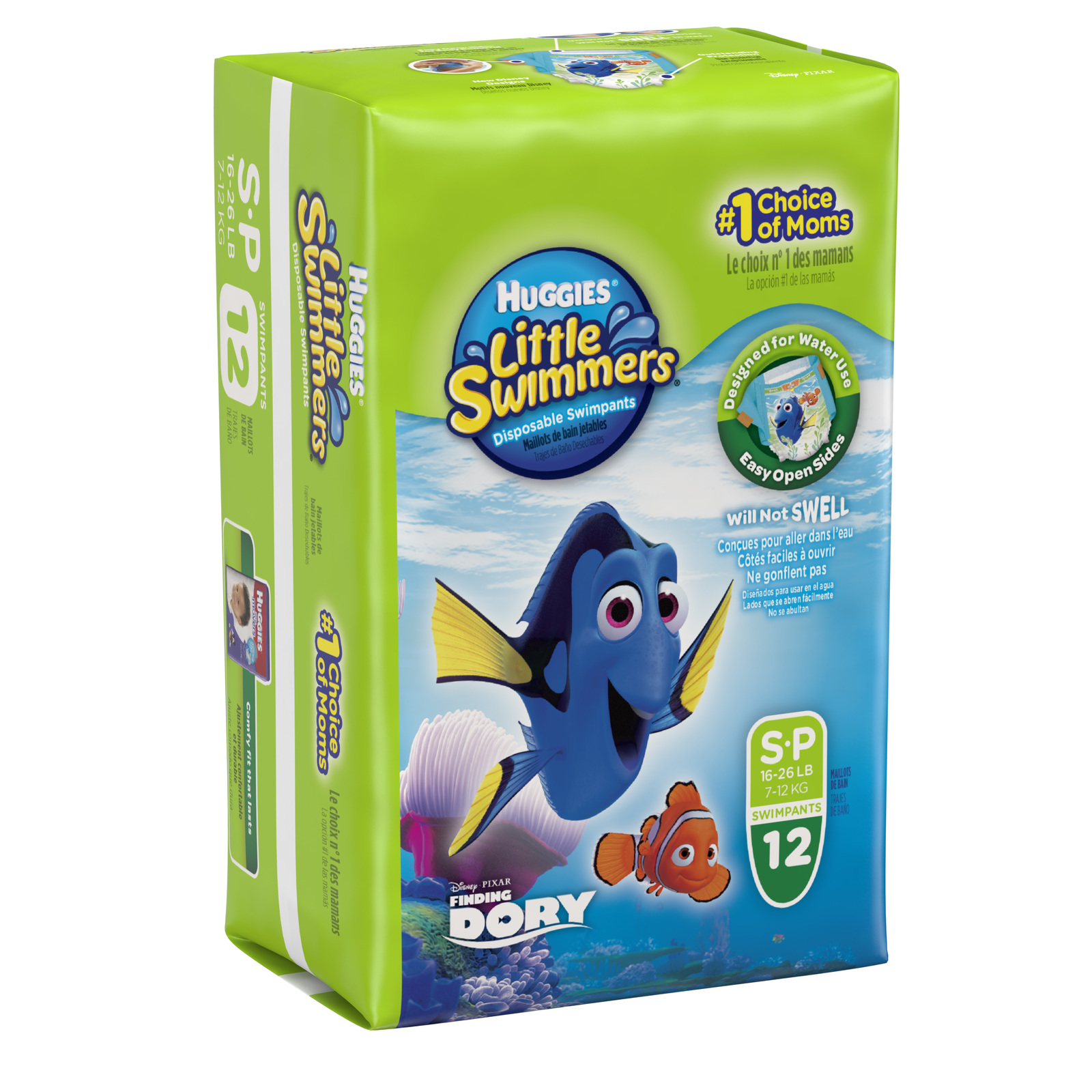 Huggies Little Swimmers Swimpants - Small 7-12kg (12) image