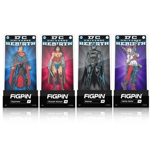 DC Comics Rebirth: FiGPiN Enamel Pin - (Assorted) image