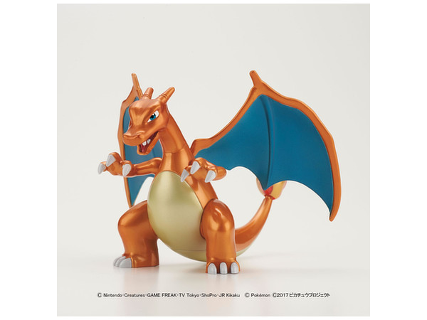 Pokemon Plamo Collection: Ho-Oh, Charizard & Ash's Pikachu Set image