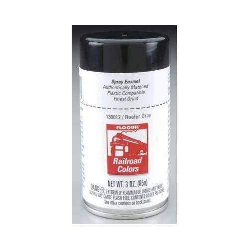 Floquil Reefer Grey Aerosol Enamel Paint (85g) at Mighty Ape NZ