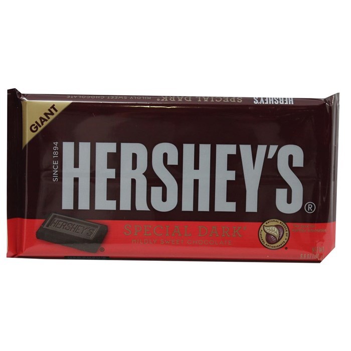 Hershey's Giant Special Dark Chocolate Bar (193g) image