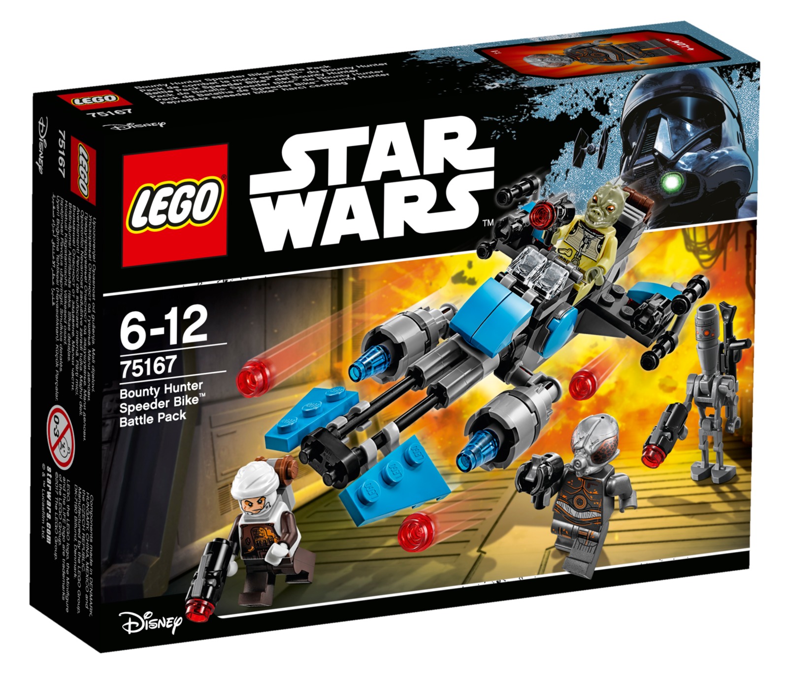 LEGO Star Wars: Bounty Hunter Speeder Bike Battle Pack (75167) image