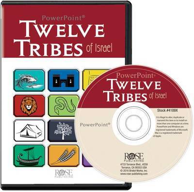 Twelve Tribes of Israel PowerPoint on Hardback by Rose Publishing