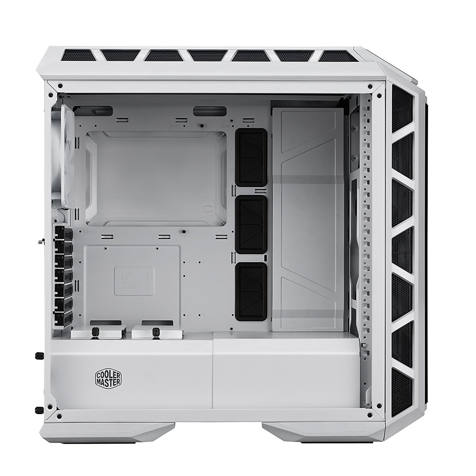 Cooler Master MasterCase H500P Gaming Chassis - Mesh White image