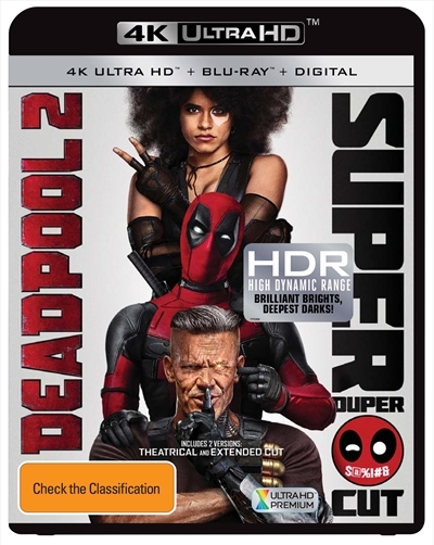 Deadpool 2 on UHD Blu-ray, DC image