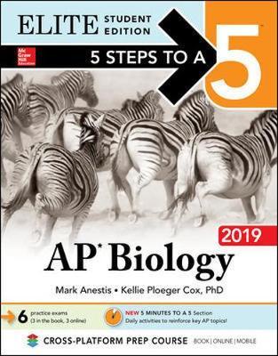 5 Steps to a 5: AP Biology 2019 Elite Student Edition by Mark Anestis image