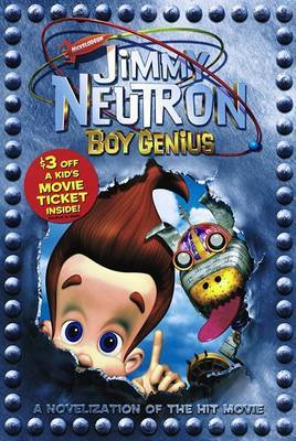 Jimmy Neutron Boy Genius Novel: Junior Novelisation by Marc Cerasini image