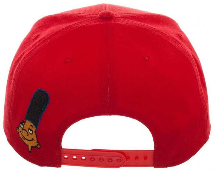 Hey Arnold Gerald Red Snapback Cap