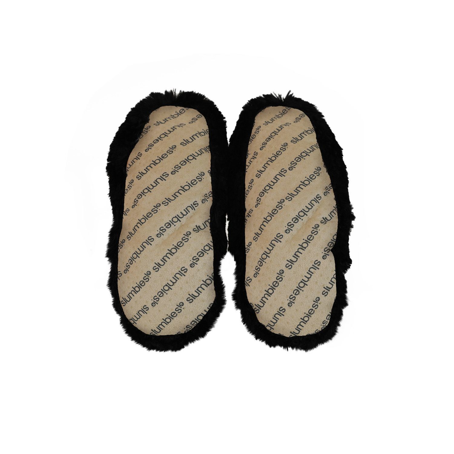 Slumbies Cat Furry Foot Pals Slippers (S) image