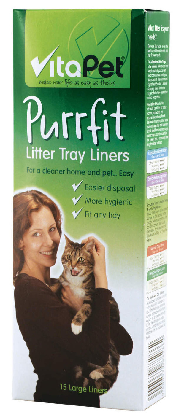 Vitapet: Litter Tray Liners (15 Pack) image