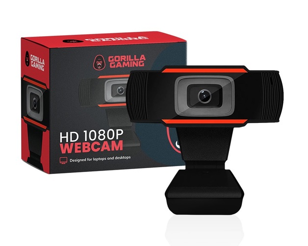 Gorilla Gaming HD 1080P Webcam for 