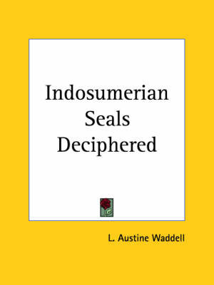 Indosumerian Seals Deciphered (1972) image