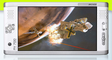 Archos AV700 40GB Portable Multimedia Player Video Photo Audio TV Centric - AV Recorder image