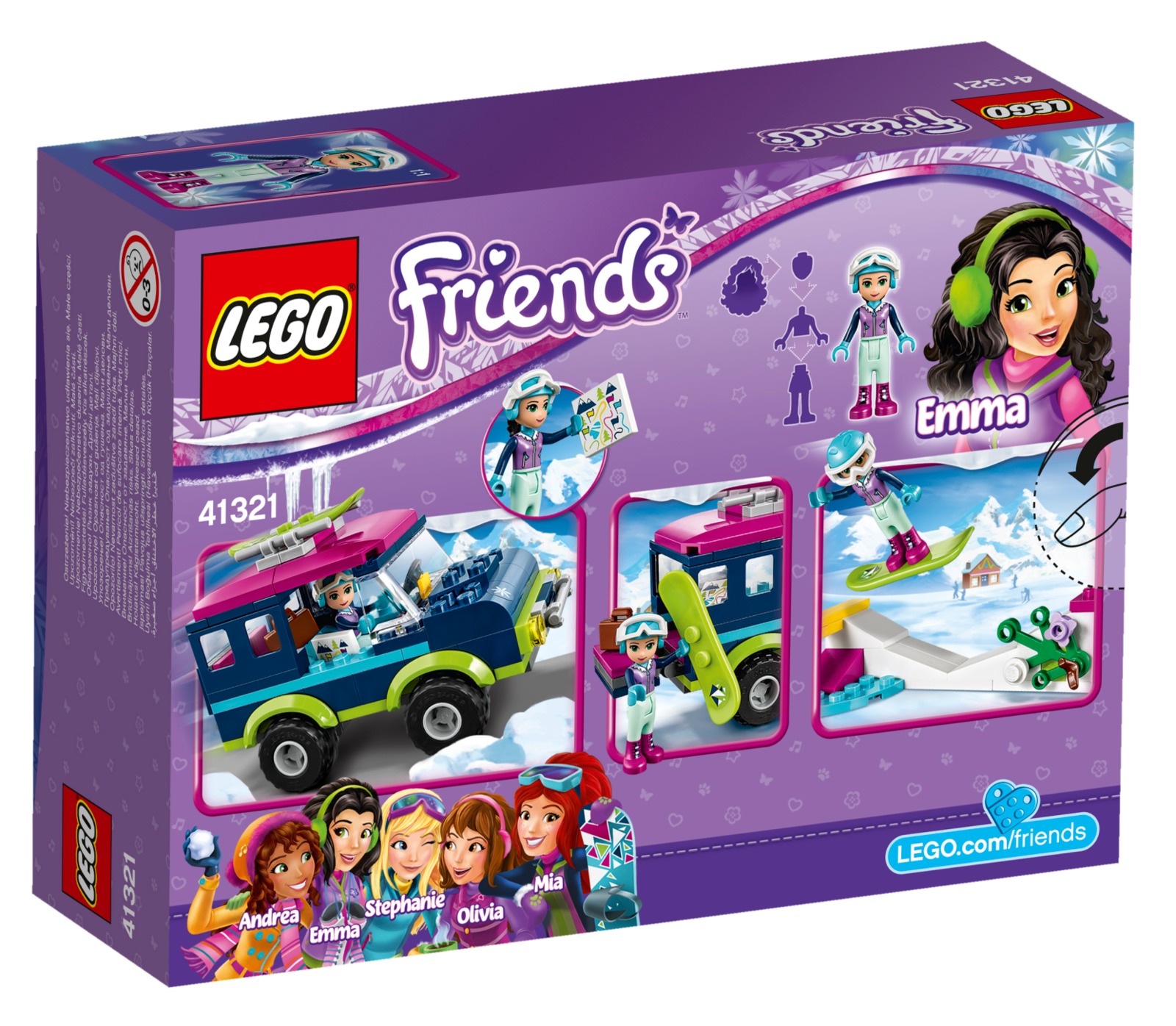 LEGO Friends - Snow Resort Off-Roader (41321) image