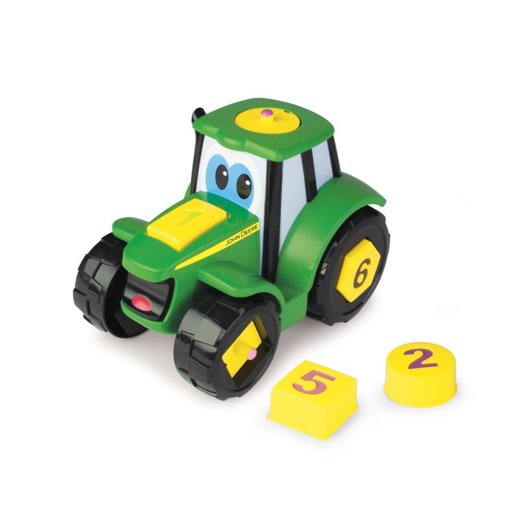 John Deere: Learn N Pop Johnny - Shape Sorting Playset image