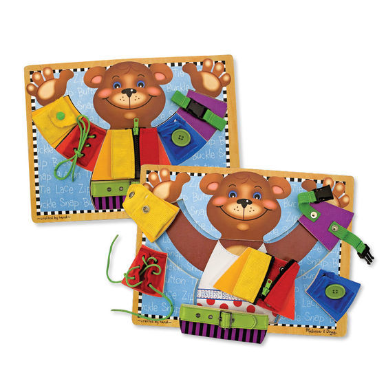 Melissa & Doug: Wooden Basic Skills Board image