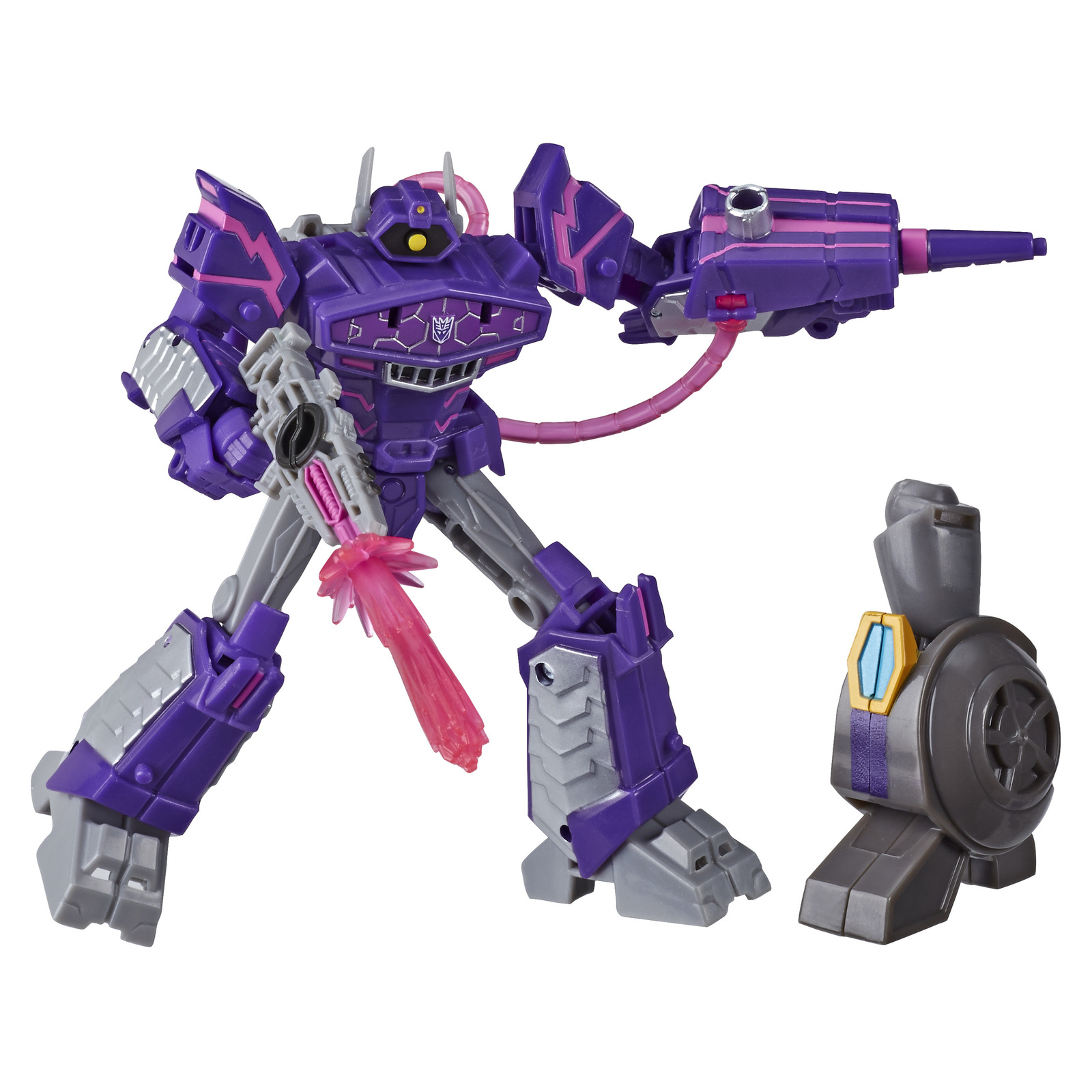 Transformers Cyberverse: Deluxe Class Action Figure - Shockwave