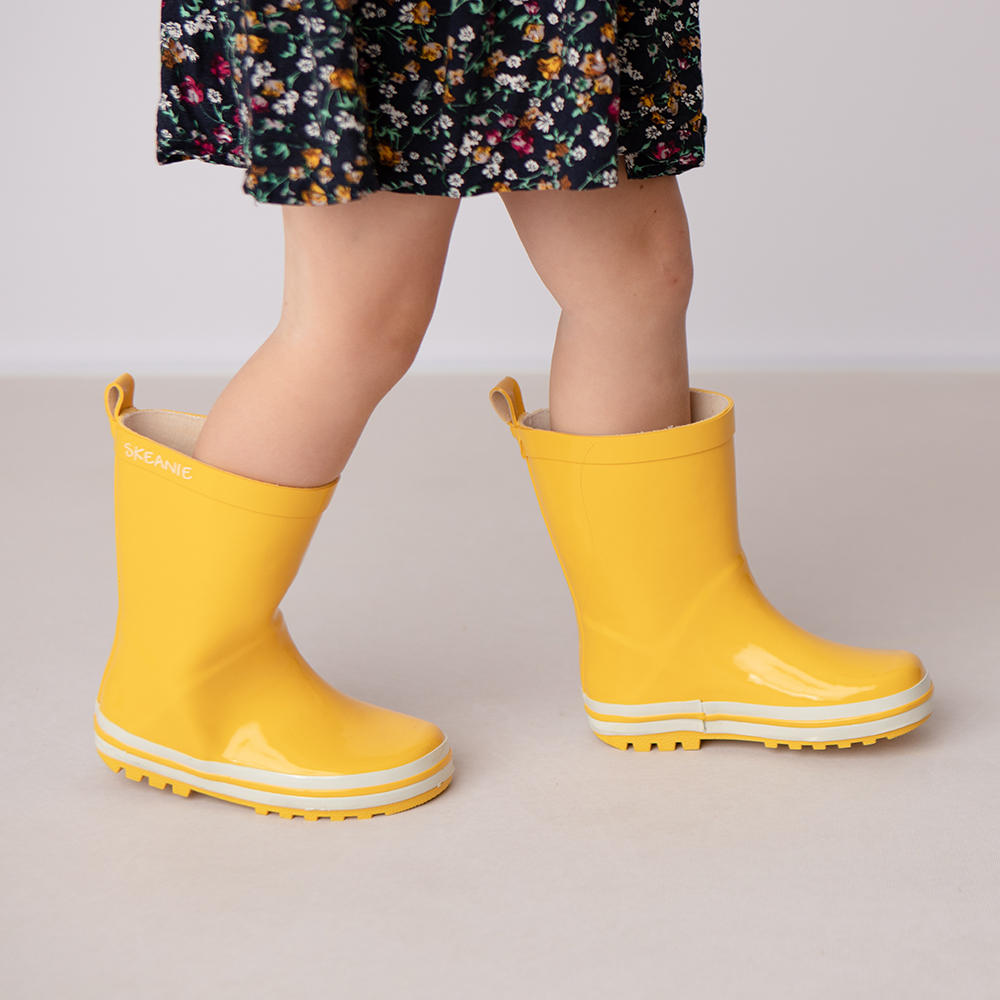 Skeanie: Kids Gumboots Yellow - Size 26 image