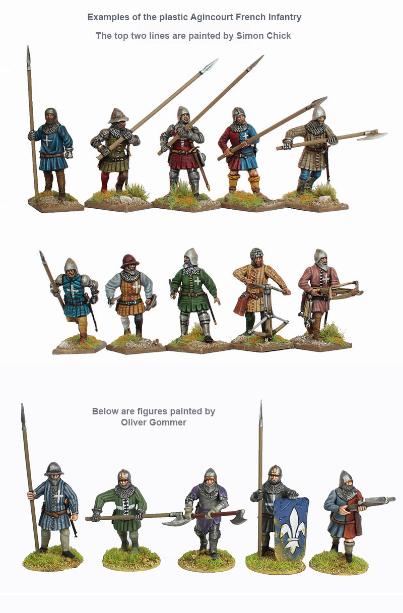 Agincourt French Infantry 1415-29 image