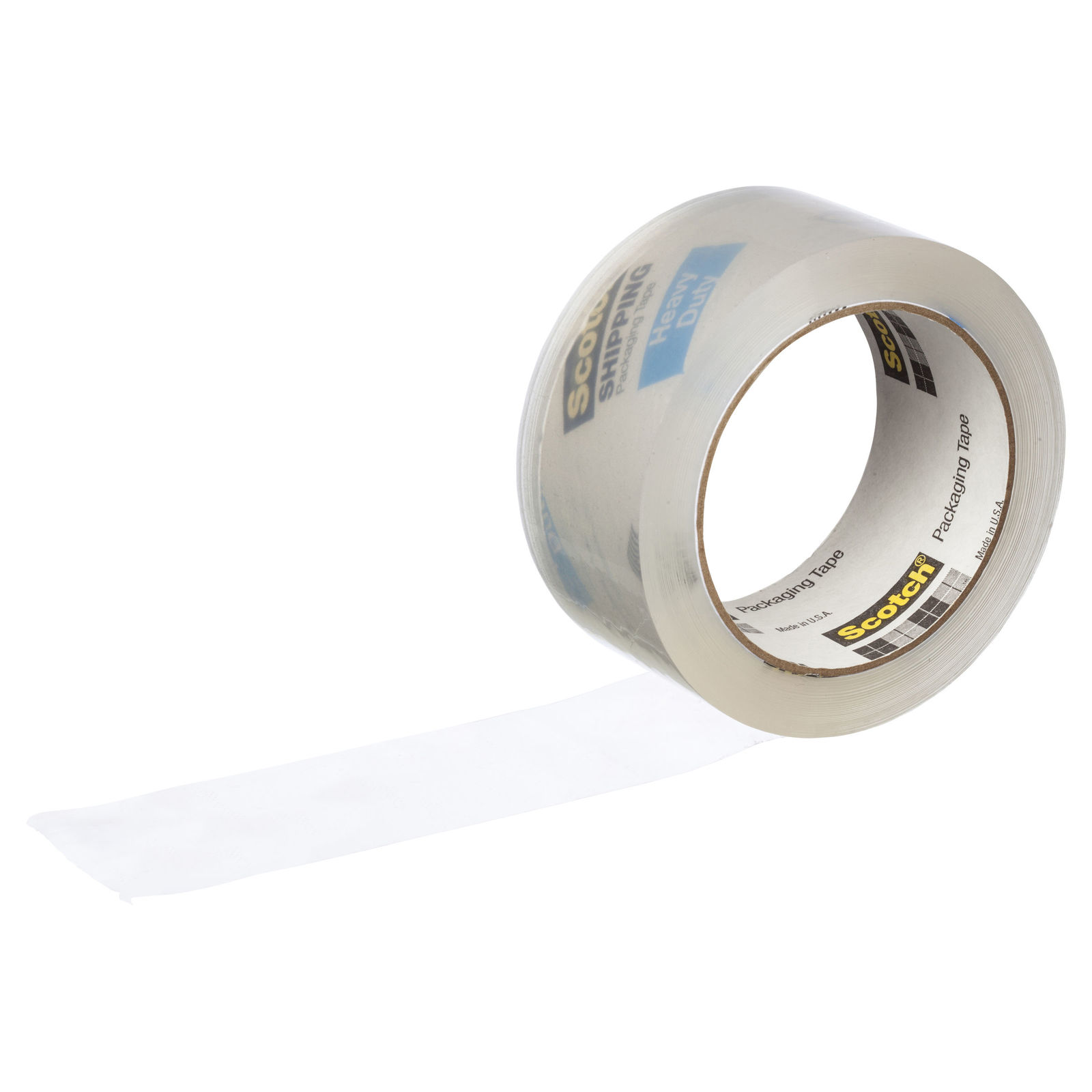 Scotch Heavy Duty Shipping Packaging Tape with Dispenser - Clear (48mm x 20.3m) image