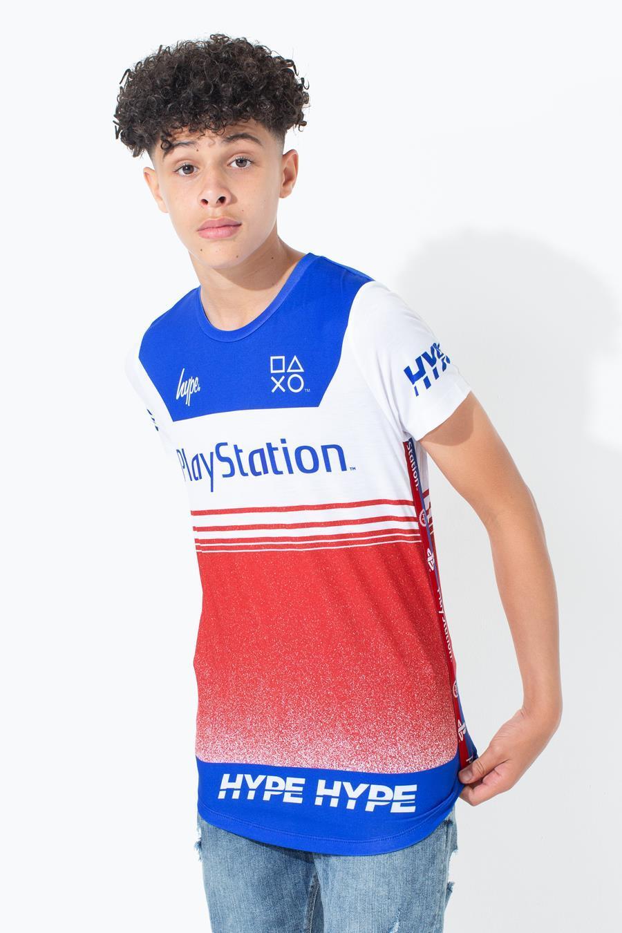 Just Hype: PlayStation Multi Racer Kids T-Shirt - 13Y image