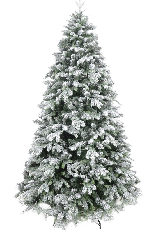 7ft Premium Artificial Snowy Christmas Tree 213cm at Mighty Ape NZ