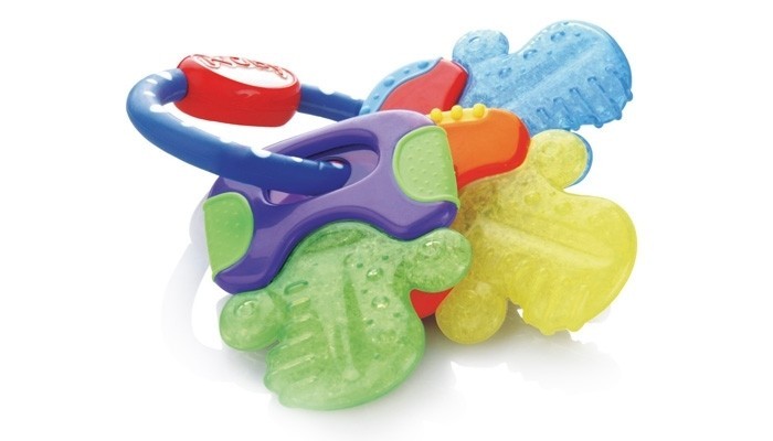 Nuby IcyBite Teether Keys image