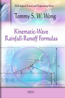 Kinematic-Wave Rainfall-Runoff Formulas by Tommy S.W. Wong image