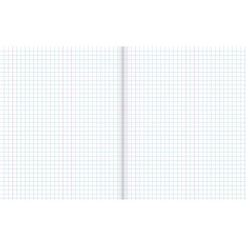 Warwick Exercise Book 1E5 36 Leaf With Margin Quad 7MM 255X205MM