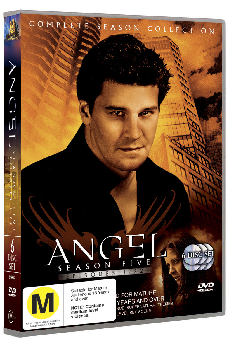 Angel - Complete Season 5 (6 Disc Set) on DVD image