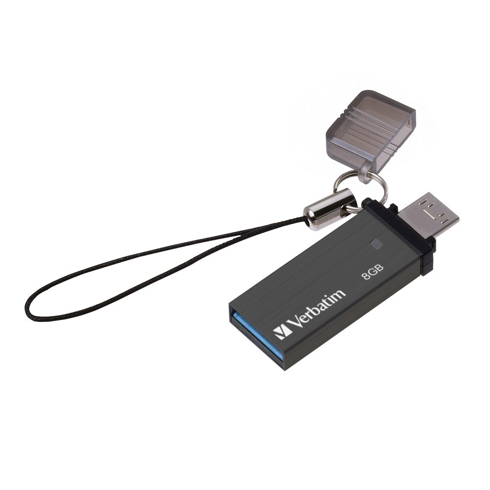 Verbatim Store'n'Go OTG Tiny USB 3.0 Drive - 8GB image